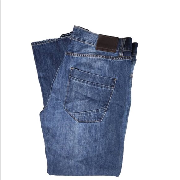 Bluenotes Brodie Jeans Men's 38 x 30 Slim Straight Fit Mid Rise Denim Jeans - Picture 2 of 10